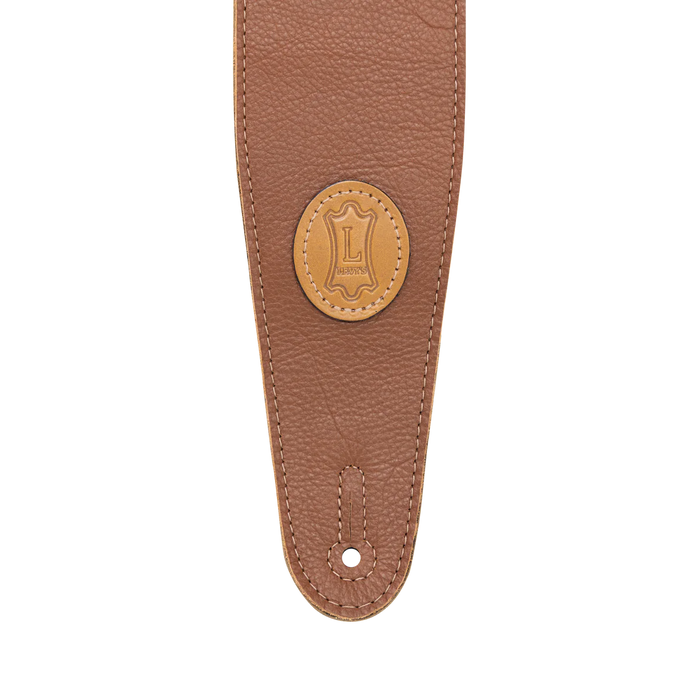 Levy's Stratus Series 3" Garment Leather Strap with Suede Backing, Tan