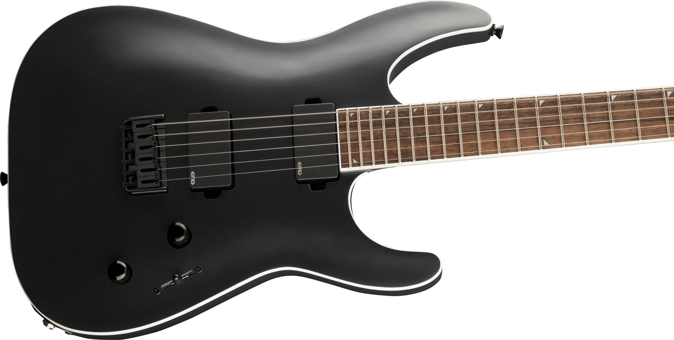 Jackson X Series Soloist SLA6 DX Baritone, Laurel Fingerboard, Satin Black - B-stock