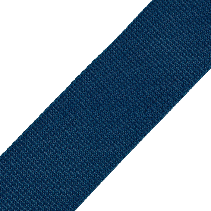 Levy's Single Tone Solid Colored Poly Series 2" Wide Guitar Strap, Navy