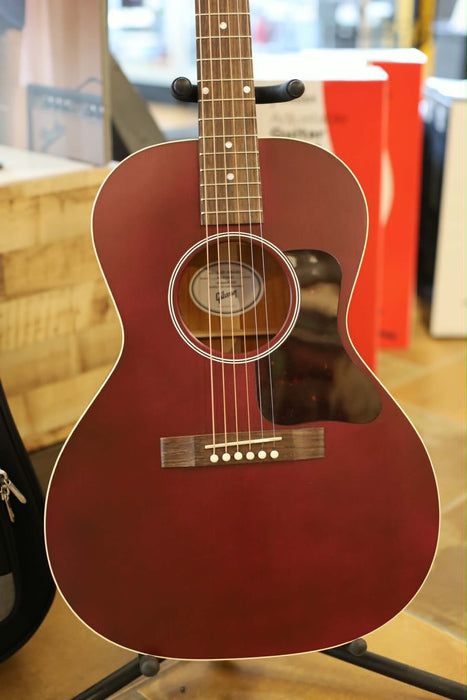 Gibson L-00 Special Acoustic/Electric Guitar with Softshell Case - Satin Wine Red - B-Stock