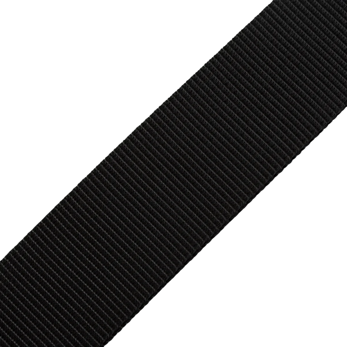 Levy's Heavy Weight Poly Series 2" Wide Polypropylene Guitar Strap, Black