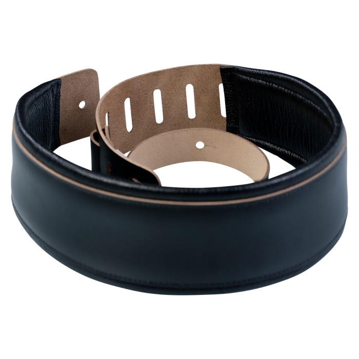 Levy's Larsen Leather Deluxe Series 3", Extra Long, Black