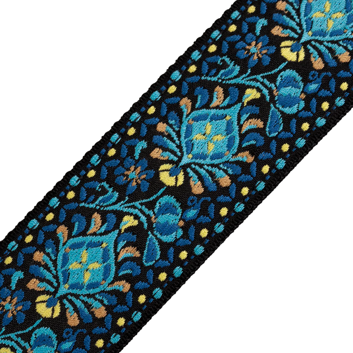 Levy's 2" 60's Hootenanny Jacquard Weave Guitar Strap