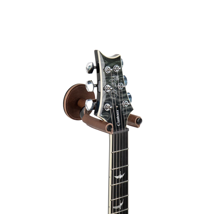 Levy's Forged Hangers, Black with Brown Leather