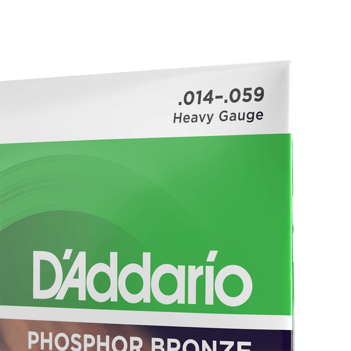 D'addario EJ18 Heavy Acoustic Guitar Strings 14-59