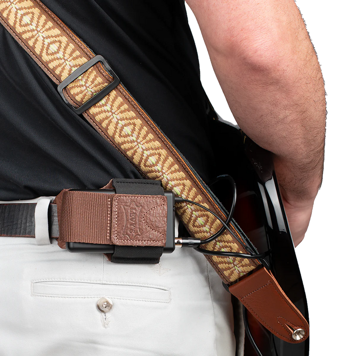 Levy's Deluxe Wireless Pack Holders, Brown