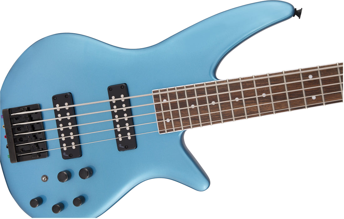 Jackson X Series Spectra Bass SBX V, Laurel Fingerboard, Electric Blue