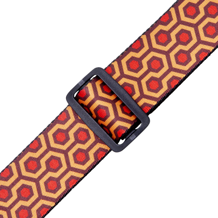 Levy's Suede Harmony Series 2" Wide Polyester Guitar Strap, Hex