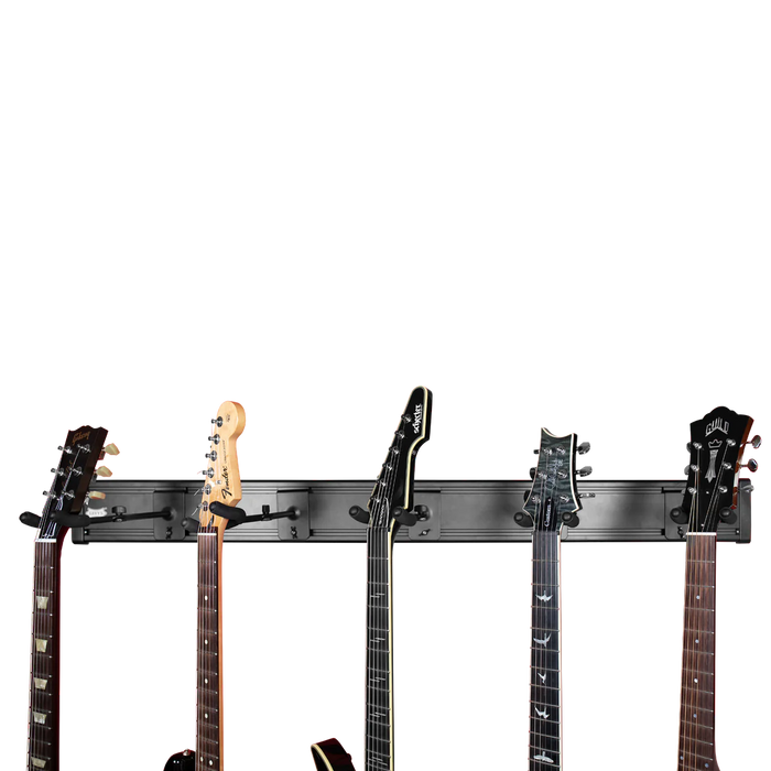 Levy's Slat Hanger & Pieces 48” Slat Track for Levy’s Slat Hangers, Black