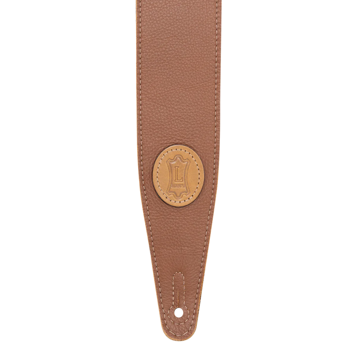 Levy's Stratus Series 25" Garment Leather Strap with Suede Backing, Tan