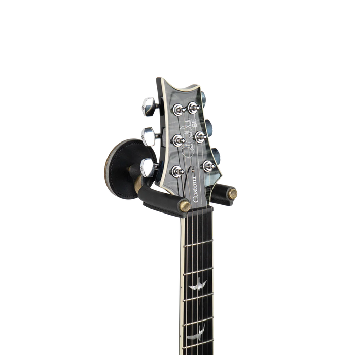 Levy's Forged Hangers, Brass with Black Leather