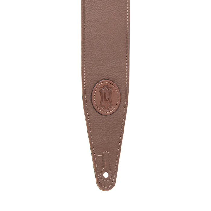 Levy's Stratus Series 25" Garment Leather Strap with Suede Backing, Brown & Green