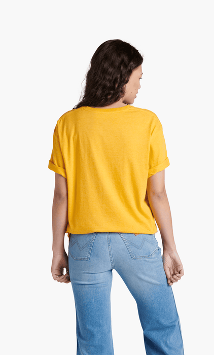 Fender Fender Spaghetti Logo T-Shirt, Butterscotch, S