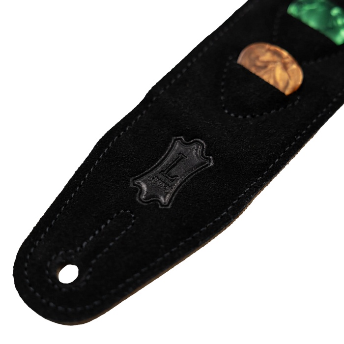 Levy's Original Hootenanny Series 2" 60's Weave Guitar Strap, Yellow