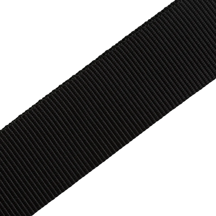 Levy's Signature Poly Series 2" Wide Soft-hand Polypropylene Guitar Strap, Black & Walnut