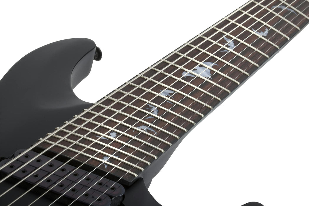 Schecter Damien-8 Multi-Scale Satin Black