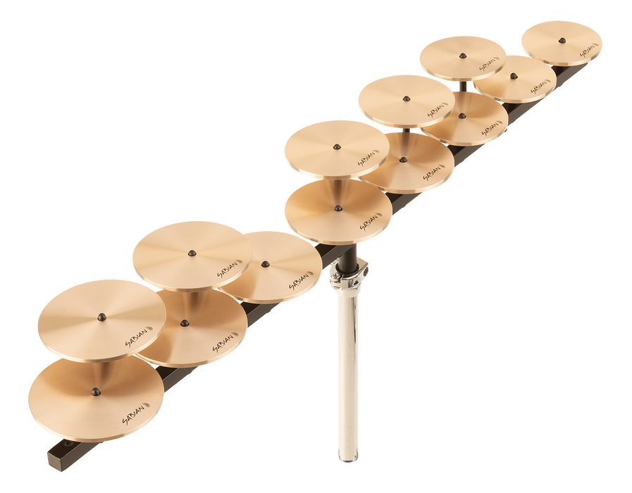 Sabian Crotale Set (13) Low 1 Octave with Bar