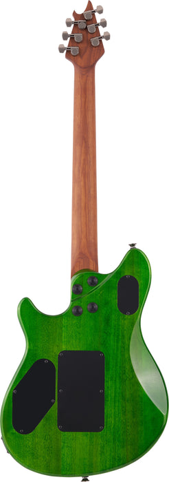 EVH Wolfgang WG Standard QM, Baked Maple Fingerboard, Transparent Green