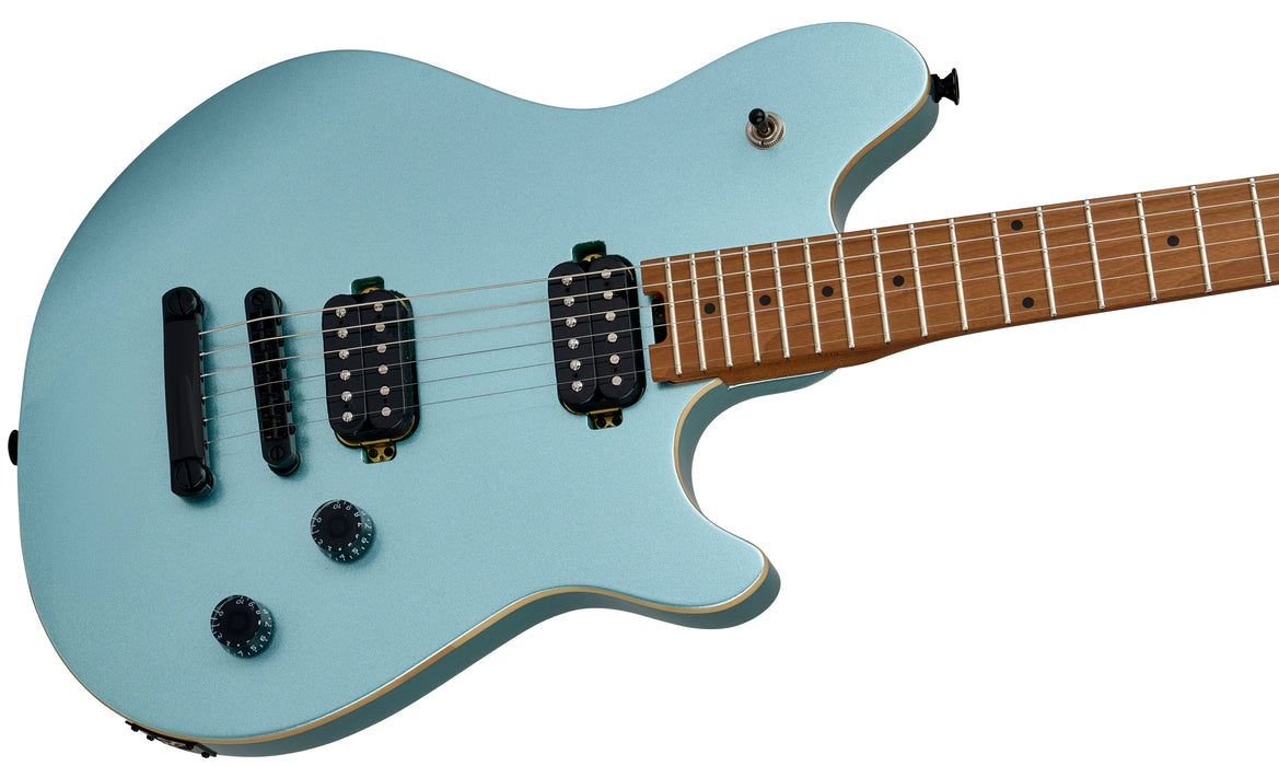 EVH Wolfgang Standard T.O.M., Baked Maple Fingerboard, Sea Foam Pearl Metallic