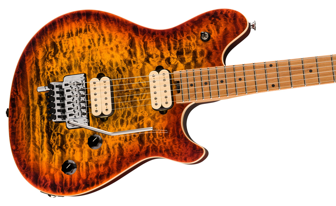 EVH - Wolfgang Special QM, Baked Maple Fingerboard, Tiger Eye Glow