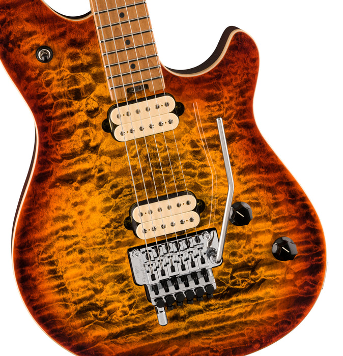 EVH - Wolfgang Special QM, Baked Maple Fingerboard, Tiger Eye Glow