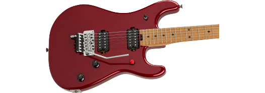 EVH 5150  Series Deluxe, Baked Maple, Candy Apple Red Metallic