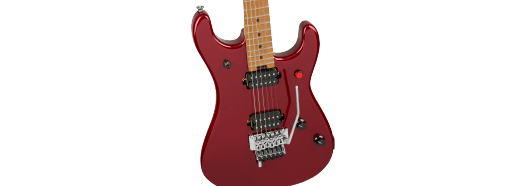 EVH 5150  Series Deluxe, Baked Maple, Candy Apple Red Metallic