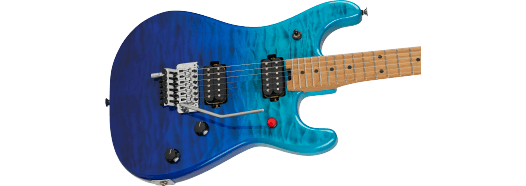 EVH 5150  Series Deluxe QM, Baked Maple, Pacific Drift