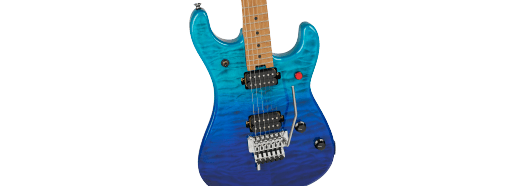 EVH 5150  Series Deluxe QM, Baked Maple, Pacific Drift