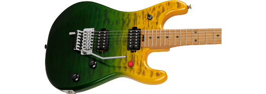 EVH 5150  Series Deluxe QM, Baked Maple, Limeade Zest