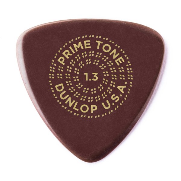 Dunlop Primetone Small Triangle Smooth Pick 1.3mm (3-Pack)