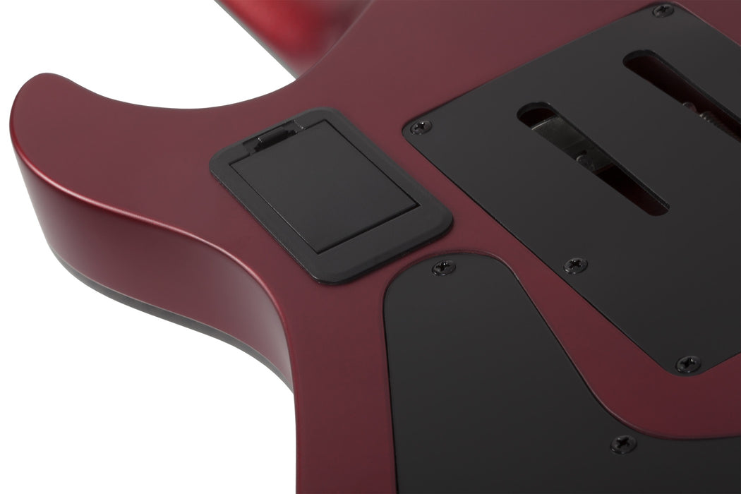 Schecter Avenger Fr-Sustainiac Satin Candy Apple Red