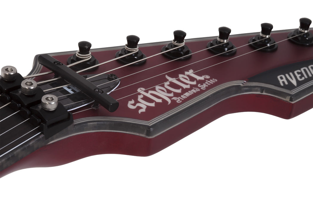 Schecter Avenger Fr-Sustainiac Satin Candy Apple Red