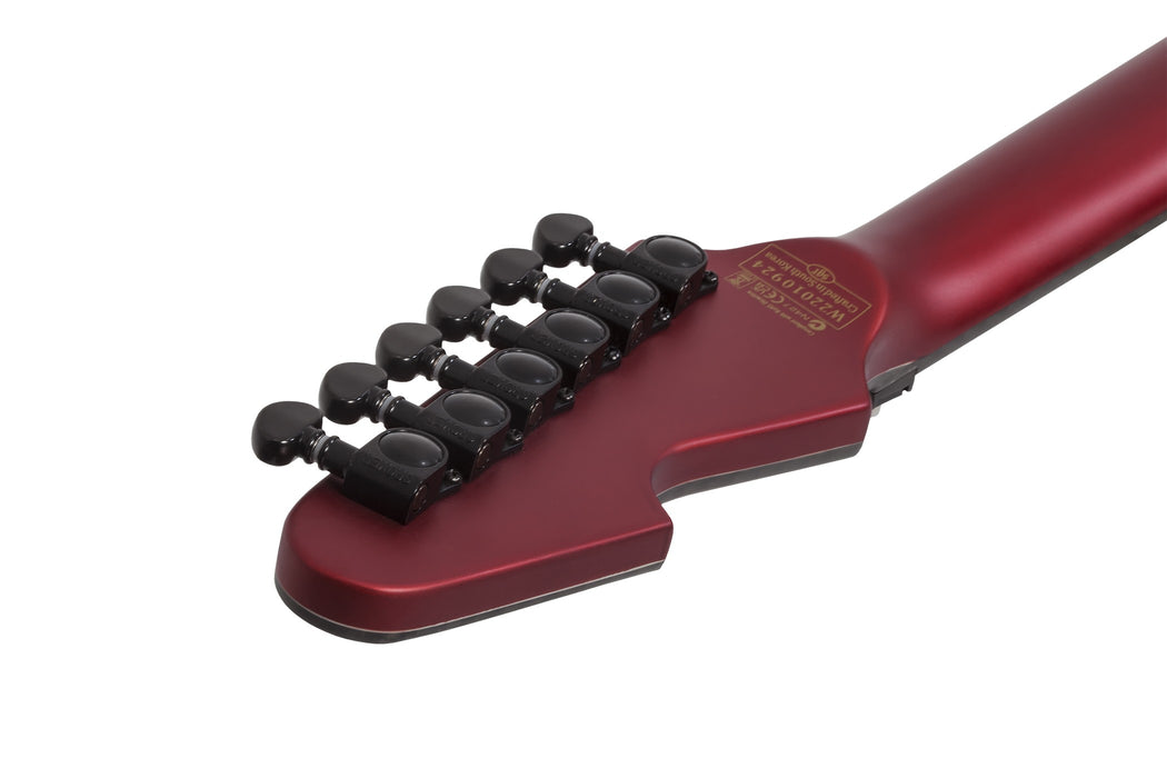 Schecter Avenger Fr-Sustainiac Satin Candy Apple Red