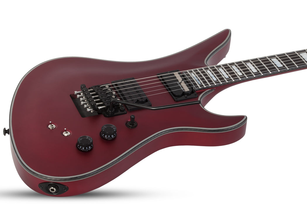 Schecter Avenger Fr-Sustainiac Satin Candy Apple Red