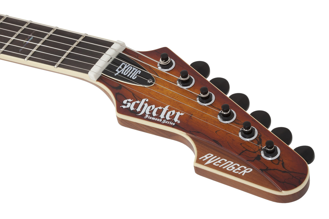 Schecter Avenger Exotic Spalted Maple
