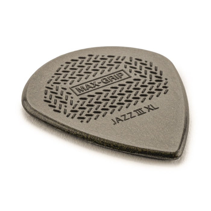 Dunlop 581RXLC Max-Grip Jazz III Xl Carbon Fiber Pick 1.38Mm - 24 Pack