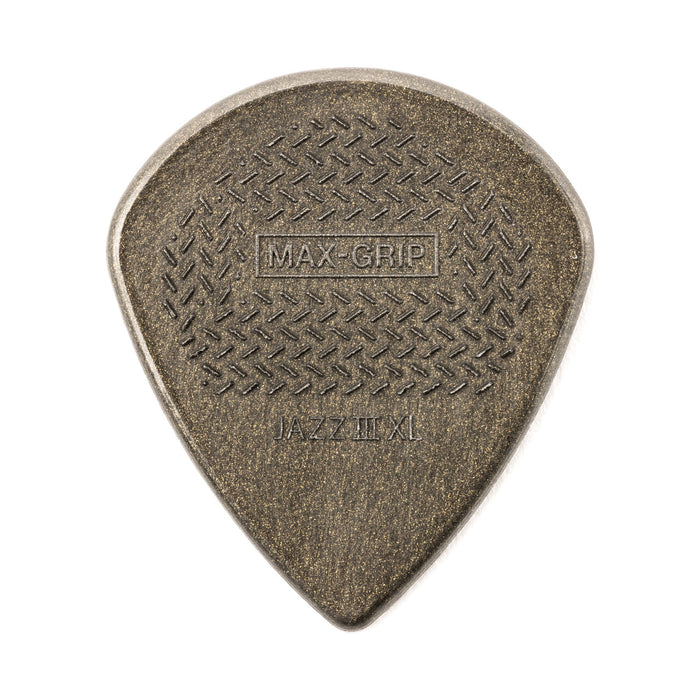 Dunlop 581RXLC Max-Grip Jazz III Xl Carbon Fiber Pick 1.38Mm - 24 Pack