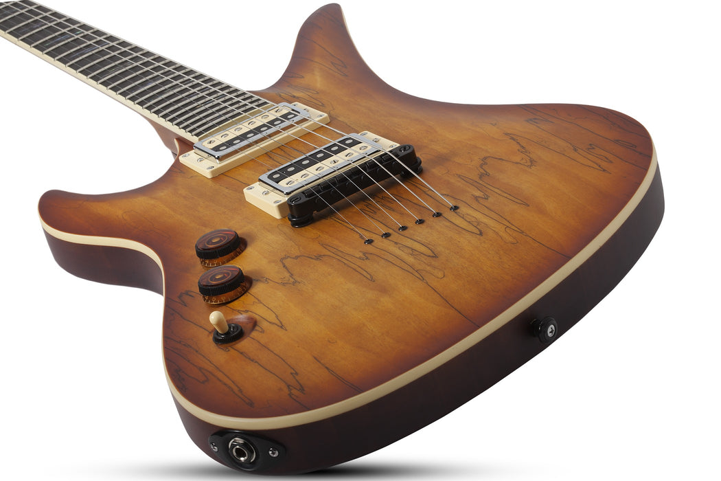 Schecter Avenger Exotic Spalted Maple Left-Handed