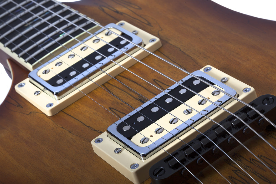 Schecter Avenger Exotic Spalted Maple Left-Handed