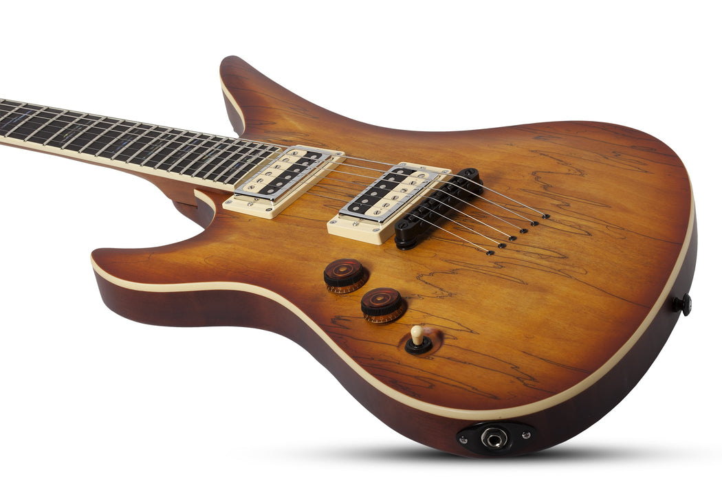 Schecter Avenger Exotic Spalted Maple Left-Handed