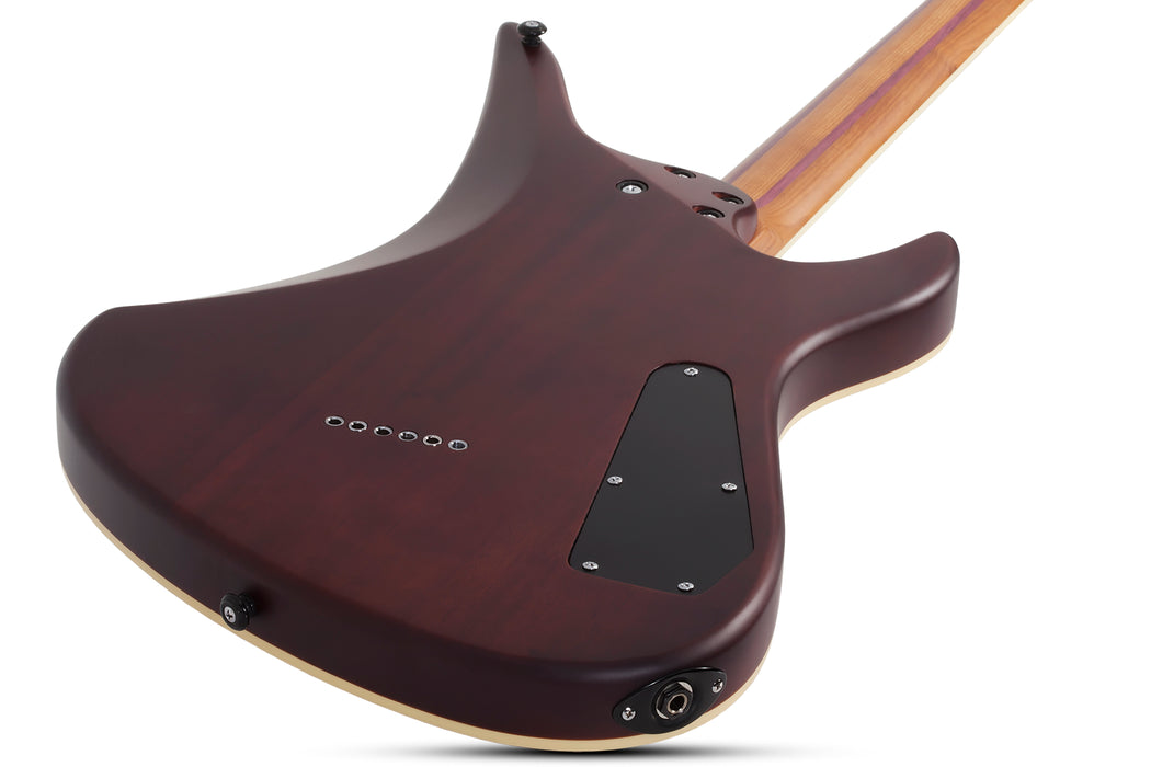 Schecter Avenger Exotic Spalted Maple Left-Handed