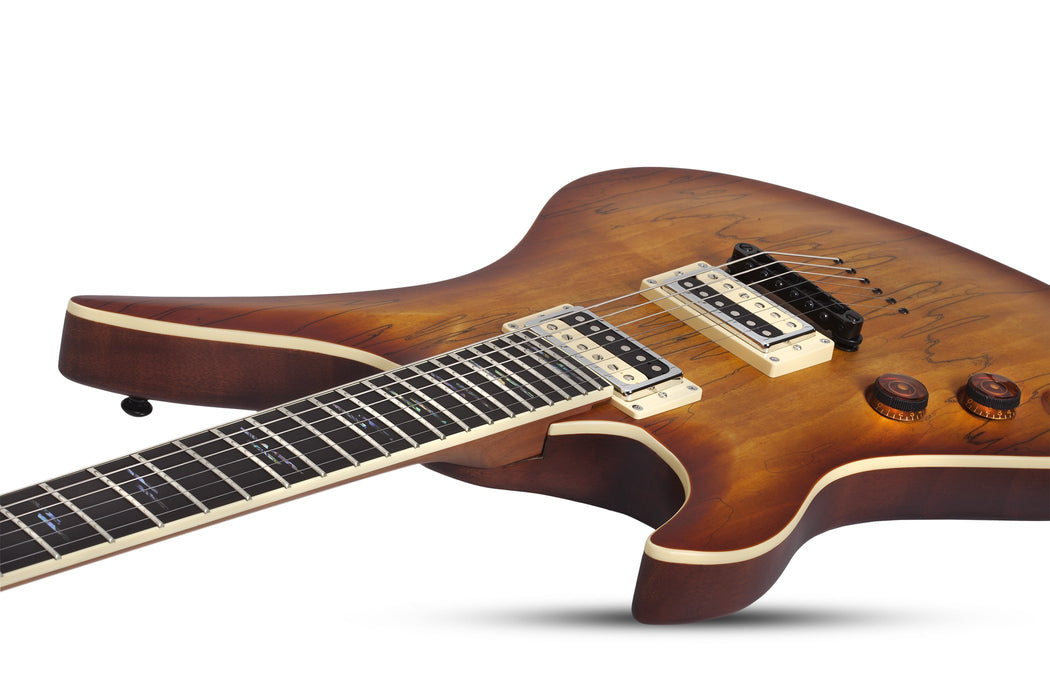 Schecter Avenger Exotic Spalted Maple Left-Handed