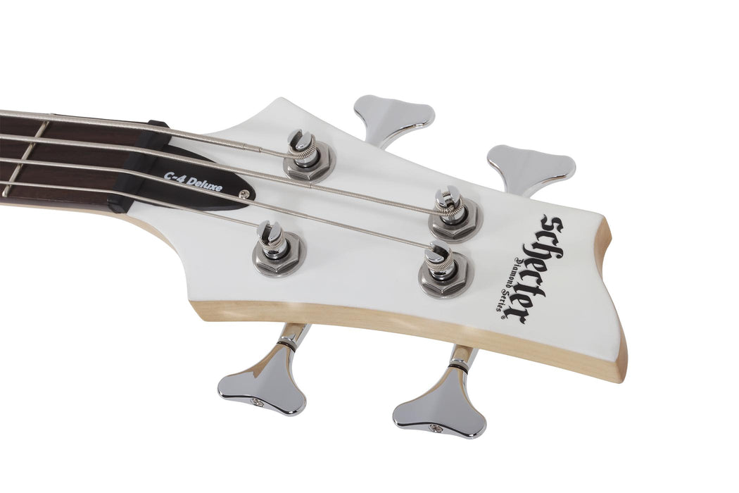 Schecter C-4 Deluxe Satin White