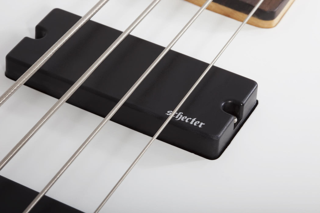 Schecter C-4 Deluxe Satin White