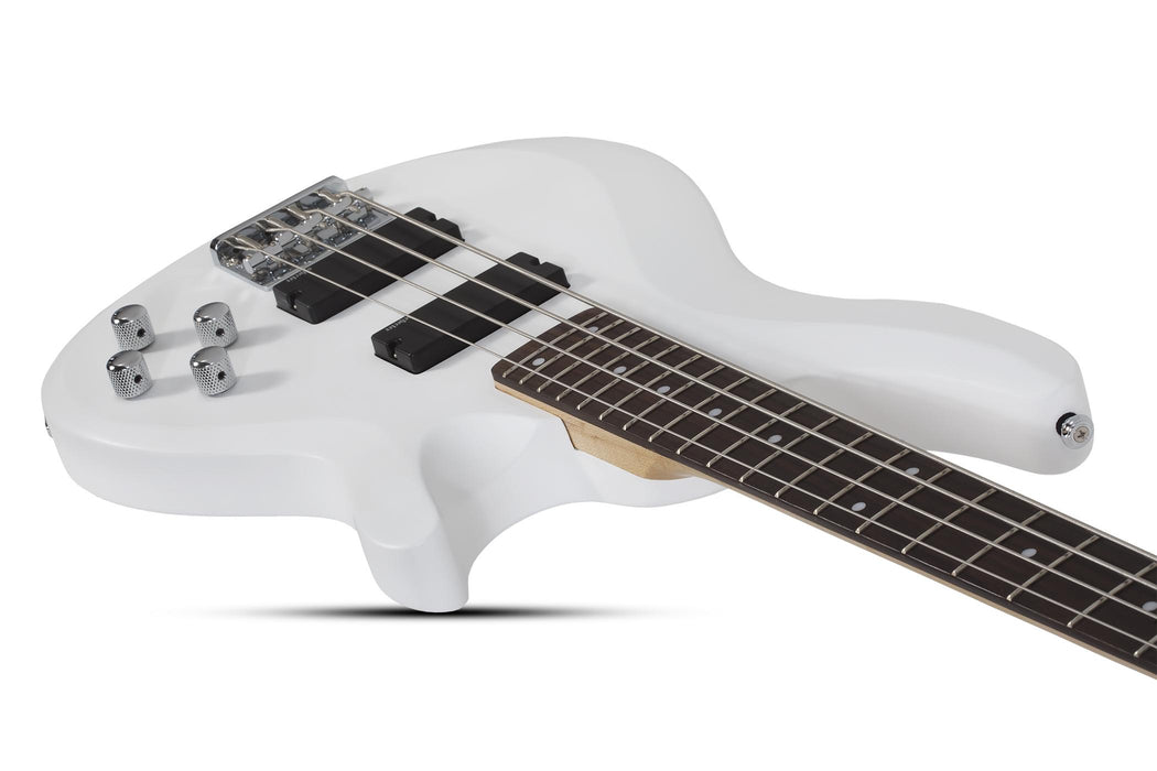 Schecter C-4 Deluxe Satin White