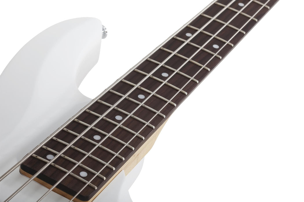 Schecter C-4 Deluxe Satin White