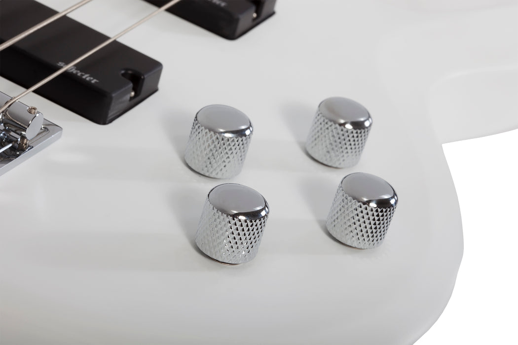 Schecter C-4 Deluxe Satin White