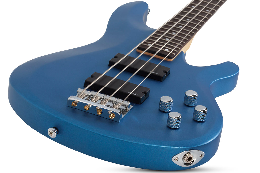 Schecter C-4 Deluxe Satin Metallic Light Blue