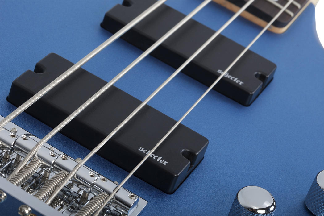 Schecter C-4 Deluxe Satin Metallic Light Blue